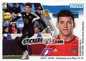 Cromo Rulli (3) - Liga Spagnola 2015-2016 n. 453 - Colecciones ESTE