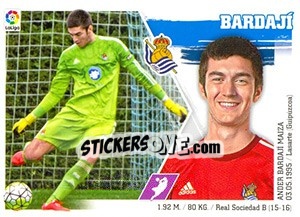 Sticker Bardají (4) - Liga Spagnola 2015-2016 - Colecciones ESTE