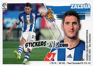 Sticker Zaldúa (5) - Liga Spagnola 2015-2016 - Colecciones ESTE