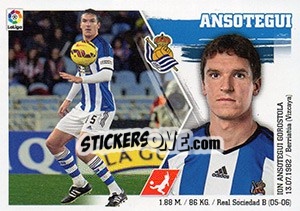 Sticker Ansotegui (7) - Liga Spagnola 2015-2016 n. 457 - Colecciones ESTE