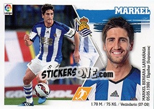 Sticker Markel (12) - Liga Spagnola 2015-2016 - Colecciones ESTE