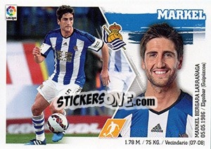 Sticker Markel (12) - Liga Spagnola 2015-2016 n. 462 - Colecciones ESTE