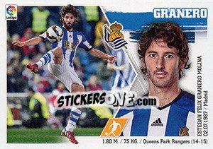 Sticker Granero (13) - Liga Spagnola 2015-2016 - Colecciones ESTE