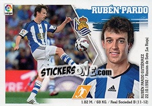 Sticker Rubén Pardo (15) - Liga Spagnola 2015-2016 n. 465 - Colecciones ESTE