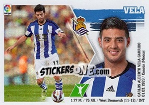 Sticker Vela (18) - Liga Spagnola 2015-2016 n. 468 - Colecciones ESTE