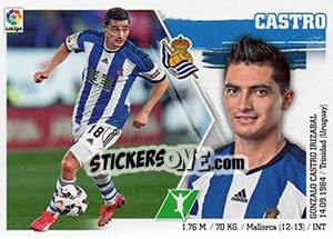 Sticker Castro (19) - Liga Spagnola 2015-2016 - Colecciones ESTE