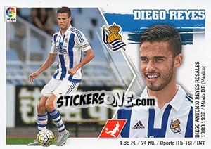 Sticker Diego Reyes (21) - Liga Spagnola 2015-2016 n. 471 - Colecciones ESTE
