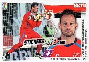 Sticker Beto (4) - Liga Spagnola 2015-2016 - Colecciones ESTE