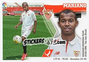 Sticker Mariano (6) - Liga Spagnola 2015-2016 - Colecciones ESTE