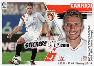 Sticker Carriço (7) - Liga Spagnola 2015-2016 n. 487 - Colecciones ESTE