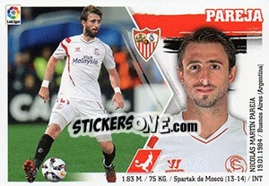 Sticker Pareja (8) - Liga Spagnola 2015-2016 - Colecciones ESTE