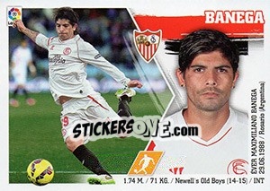 Sticker Banega (13) - Liga Spagnola 2015-2016 - Colecciones ESTE