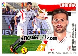 Sticker Iborra (14) - Liga Spagnola 2015-2016 - Colecciones ESTE