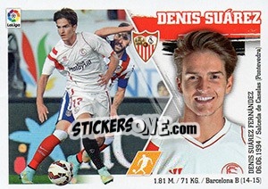 Sticker Denis Suárez (15) - Liga Spagnola 2015-2016 - Colecciones ESTE