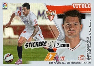 Sticker Vitolo (16) - Liga Spagnola 2015-2016 - Colecciones ESTE
