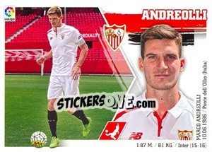 Sticker Andreolli (22) - Liga Spagnola 2015-2016 - Colecciones ESTE