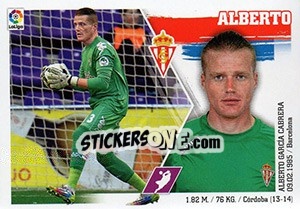 Sticker Alberto (4) - Liga Spagnola 2015-2016 n. 514 - Colecciones ESTE