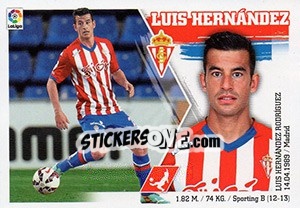 Sticker Luis Hernández (6) - Liga Spagnola 2015-2016 n. 516 - Colecciones ESTE
