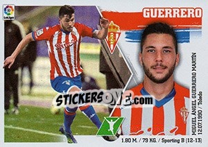 Sticker Guerrero (18) - Liga Spagnola 2015-2016 n. 528 - Colecciones ESTE