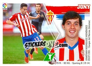 Sticker Jony (19) - Liga Spagnola 2015-2016 - Colecciones ESTE