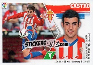 Sticker Castro (20) - Liga Spagnola 2015-2016 - Colecciones ESTE