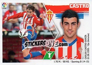 Sticker Castro (20) - Liga Spagnola 2015-2016 n. 530 - Colecciones ESTE