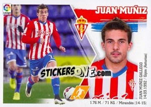 Sticker Juan Muñiz (22) - Liga Spagnola 2015-2016 - Colecciones ESTE