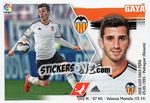 Sticker Gayá (10) - Liga Spagnola 2015-2016 n. 550 - Colecciones ESTE