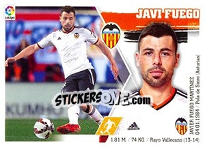 Sticker Javi Fuego (11) - Liga Spagnola 2015-2016 - Colecciones ESTE