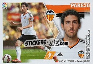Sticker Parejo (12) - Liga Spagnola 2015-2016 n. 552 - Colecciones ESTE