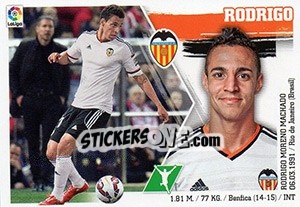 Sticker Rodrigo Moreno (18) - Liga Spagnola 2015-2016 n. 558 - Colecciones ESTE