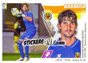 Sticker Barbosa (4) - Liga Spagnola 2015-2016 n. 574 - Colecciones ESTE