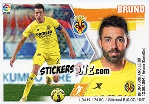 Sticker Bruno Soriano (12) - Liga Spagnola 2015-2016 n. 582 - Colecciones ESTE