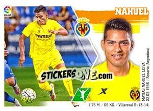 Sticker Nahuel (18) - Liga Spagnola 2015-2016 n. 588 - Colecciones ESTE