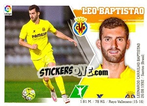 Sticker Leo Baptistao (20) - Liga Spagnola 2015-2016 - Colecciones ESTE