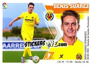 Cromo Denis Suárez (COLOCA) (14 BIS) - Liga Spagnola 2015-2016 - Colecciones ESTE