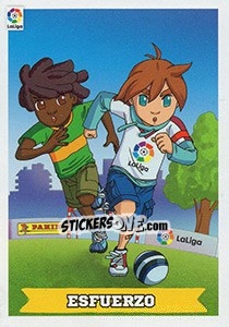 Sticker Esfuerzo (1) - Liga Spagnola 2015-2016 n. 621 - Colecciones ESTE