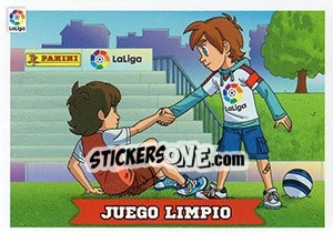 Cromo Juego limpio (2)