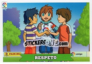 Sticker Respeto (4) - Liga Spagnola 2015-2016 n. 624 - Colecciones ESTE