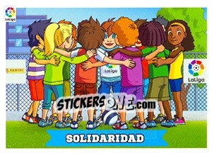 Sticker Solidaridad (5) - Liga Spagnola 2015-2016 n. 625 - Colecciones ESTE