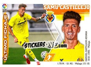 Sticker 14. Samu Castillejo (Villarreal CF) - Liga Spagnola 2015-2016 n. 644 - Colecciones ESTE