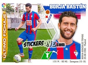 Figurina 26. Borja Bastón (SD Eibar) - Liga Spagnola 2015-2016 - Colecciones ESTE