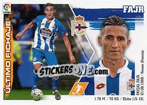 Sticker 30. Fajr (Deportivo La Coruña) - Liga Spagnola 2015-2016 - Colecciones ESTE