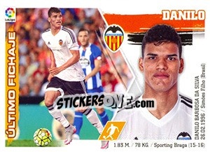Sticker 31. Danilo Barbosa (Valencia CF) - Liga Spagnola 2015-2016 - Colecciones ESTE