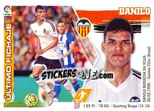 Figurina 31. Danilo Barbosa (Valencia CF) - Liga Spagnola 2015-2016 - Colecciones ESTE