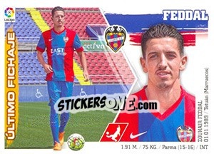 Sticker 43. Feddal (Levante UD) - Liga Spagnola 2015-2016 n. 673 - Colecciones ESTE