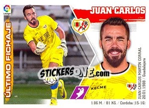 Sticker 45. Juan Carlos (Rayo Vallecano) - Liga Spagnola 2015-2016 n. 675 - Colecciones ESTE