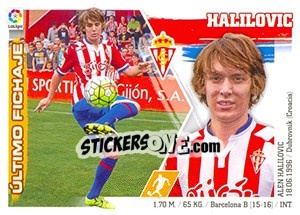 Figurina 46. Halilovic (Sporting Gijón)