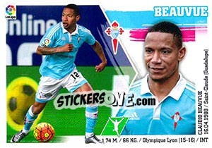 Sticker 7 Beauvue - Liga Spagnola 2015-2016 - Colecciones ESTE