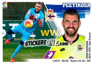Sticker 8 Pletikosa - Liga Spagnola 2015-2016 - Colecciones ESTE
